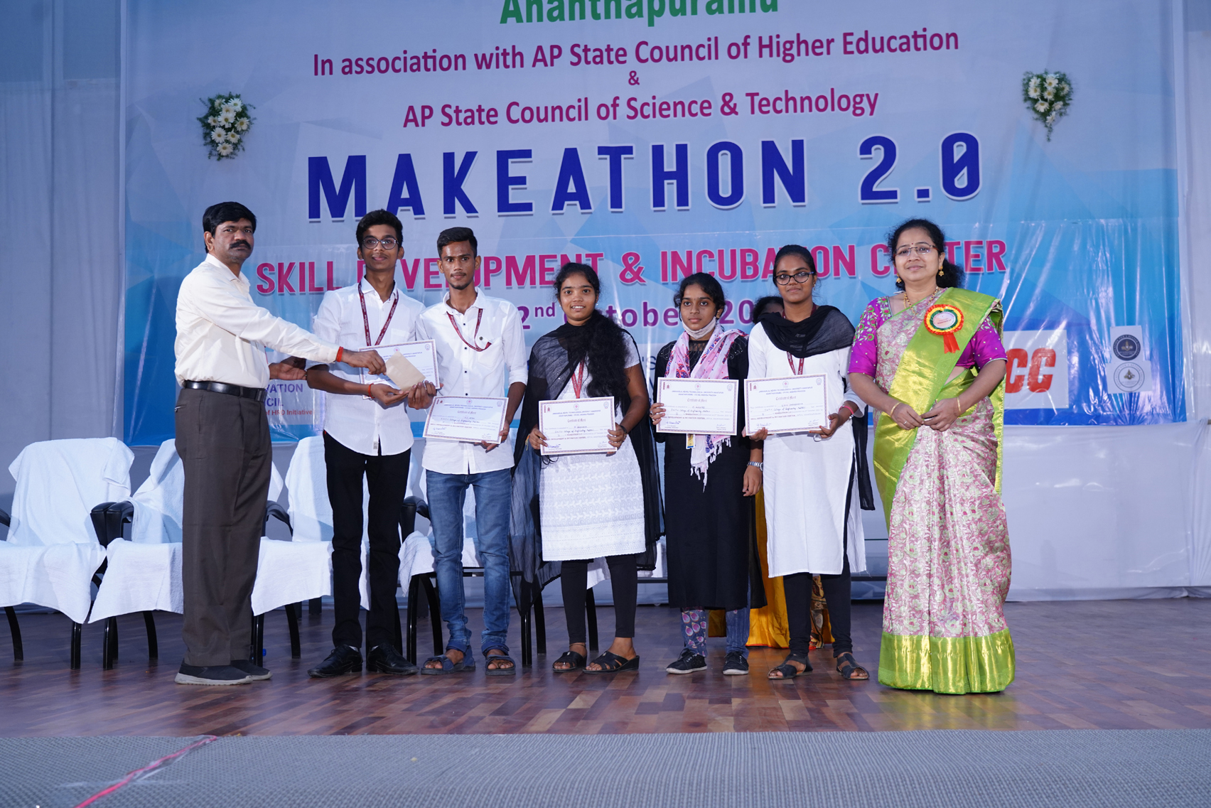 Student Participated in MAKEATHON 2.0